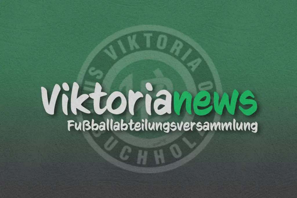 Einladung zur Fussballabteilungsversammlung